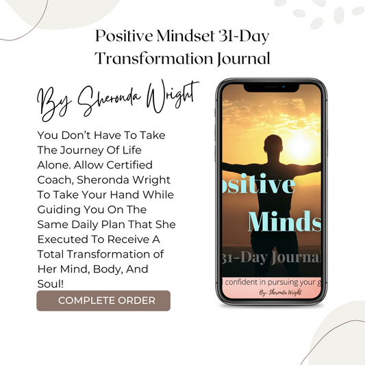 Positive Mindset 31-Day Transformation Audio & Journal