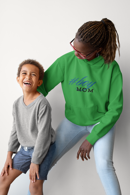 #boy Mom Unisex Hoodie